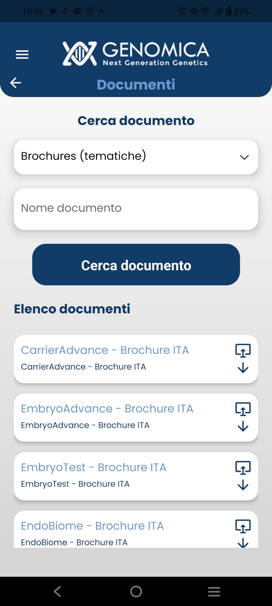 Brochures e Marketing